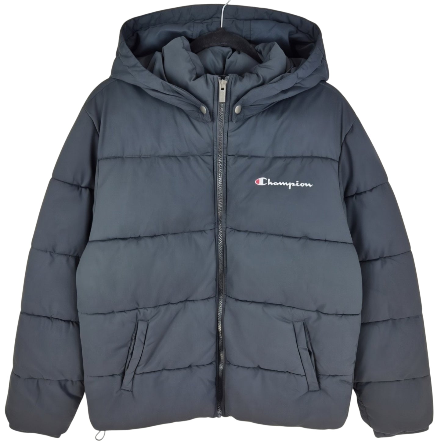 Champion Black Puffer Jacket Size M