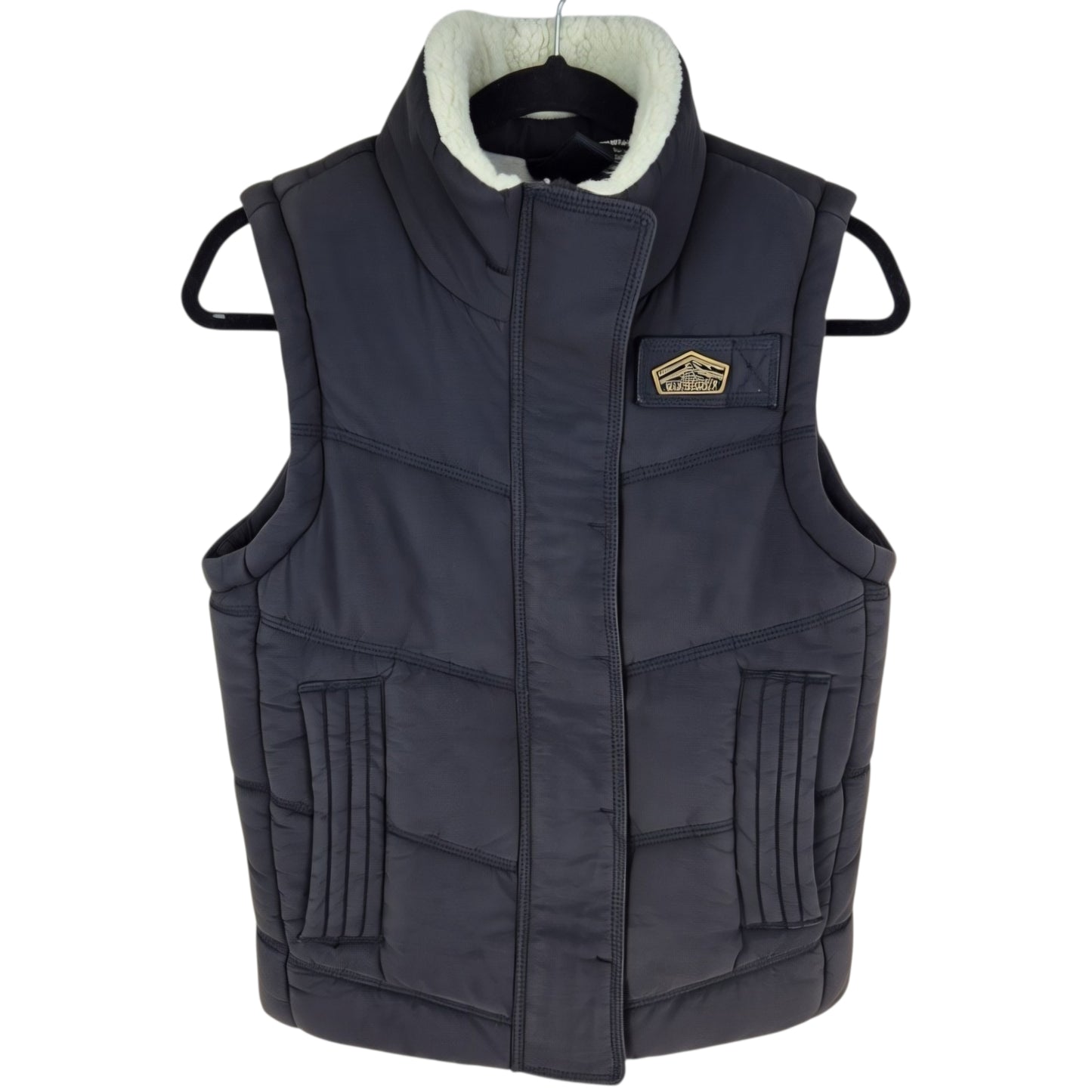 Superdry Womens Black Insulated Vest Size XS