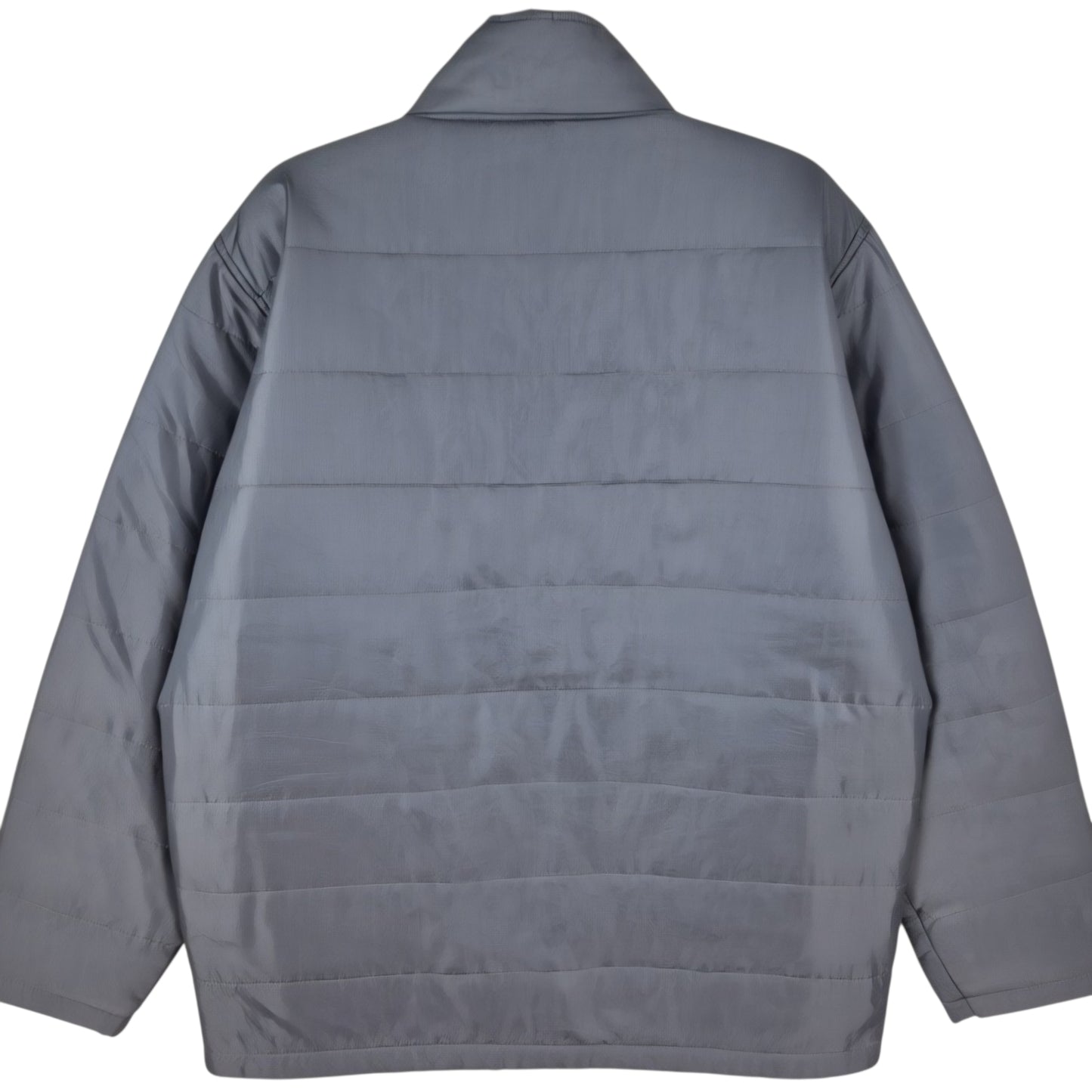 Reebok Grey Padded Windbreaker Jacket Size M
