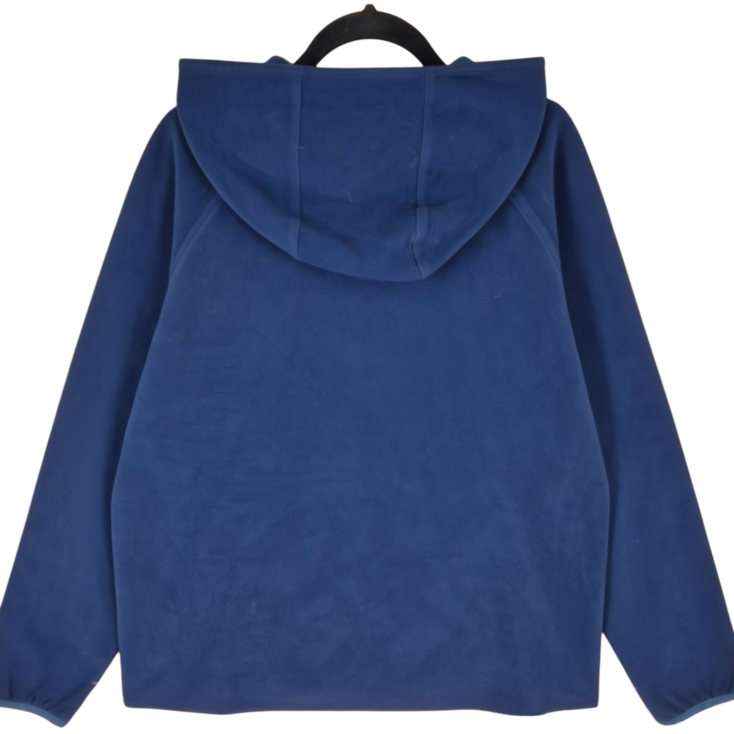 Vintage Adidas 2000's Dark Blue Fleece Hoodie Size L