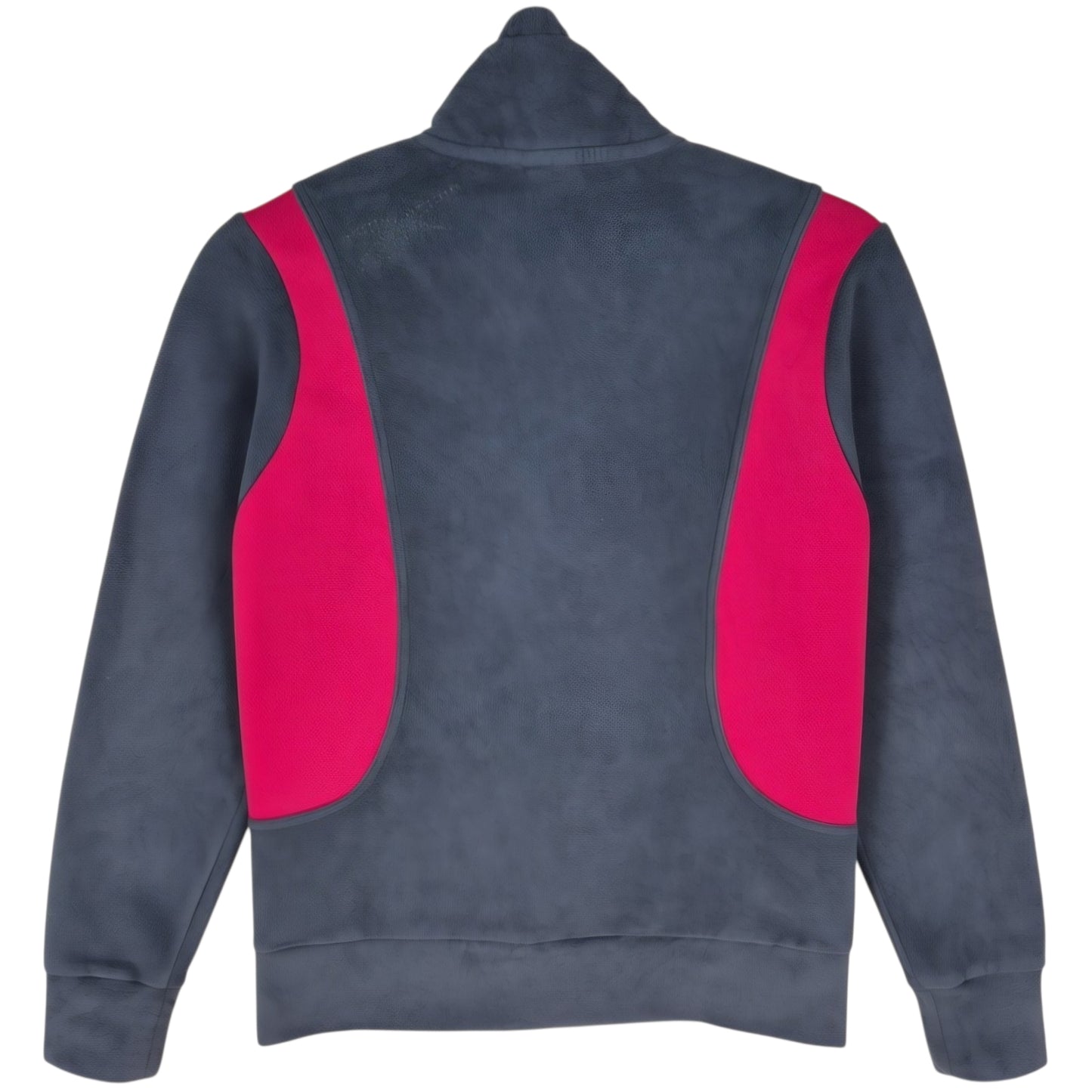 Reebok Womens Dark Grey Half Zip Fleece Jumper Size S