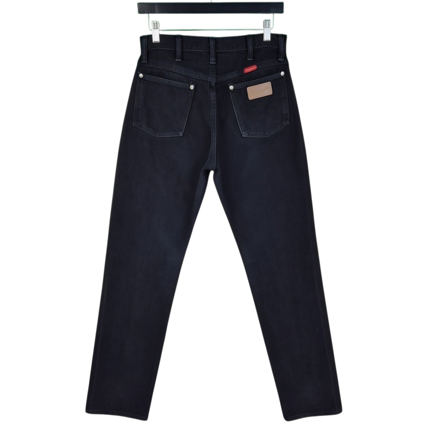 Vintage Wrangler Jeans 80's Womens Black Heavy Rigid USA Made Denim W29