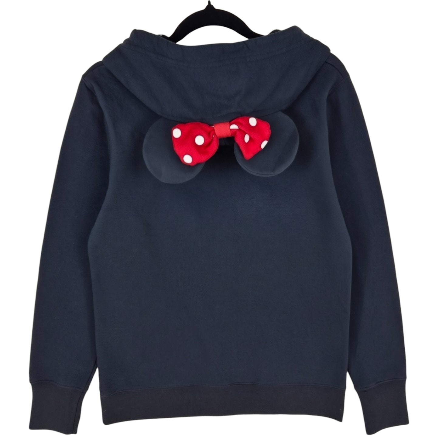 Disney Minnie Mouse Womens Black Hoodie Size S