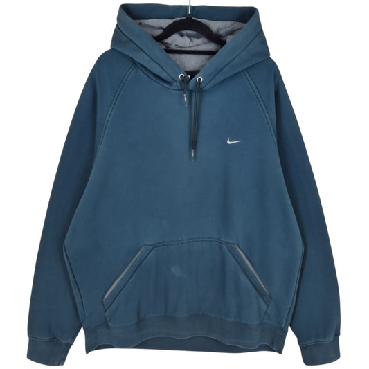 Vintage Nike 2000's Dark Blue Hoodie Size XL