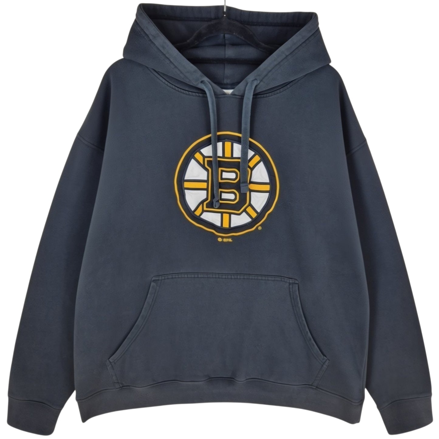 NHL Boston Bruins Black Embroidered Hoodie Size XL
