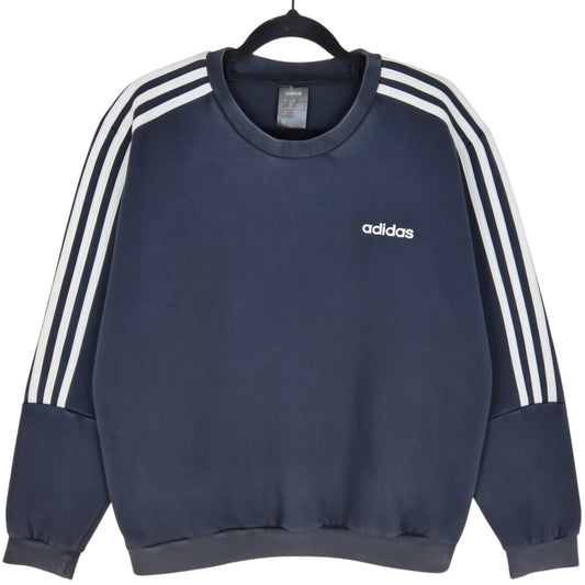 Adidas Black Crewneck Sweater Size L