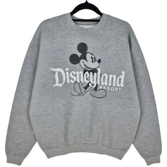Disneyland Grey Crewneck Sweater Size M