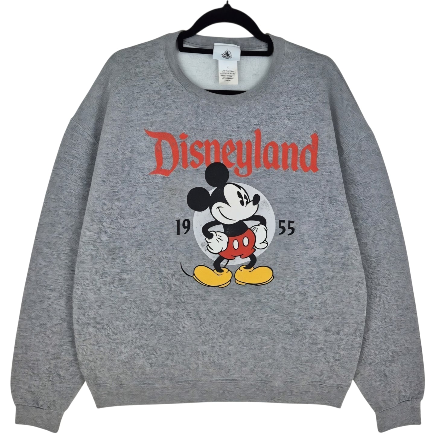 Disneyland Grey Crewneck Sweater Size L