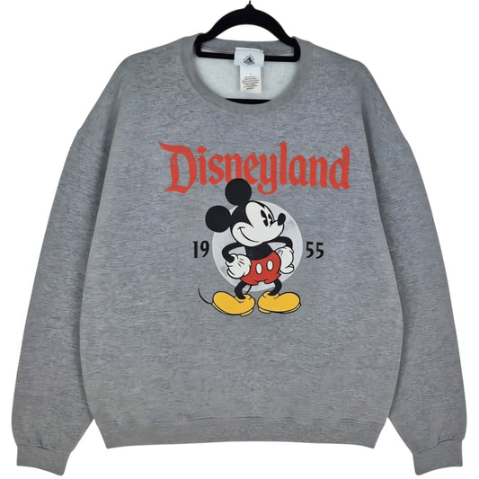 Disneyland Grey Crewneck Sweater Size L