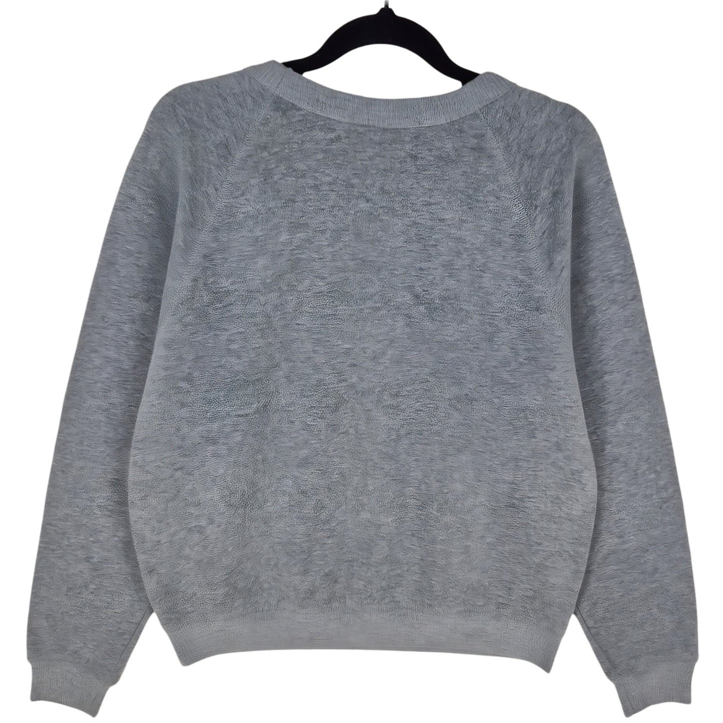Disney Minnie Mouse Womens Grey Crewneck Sweater Size M