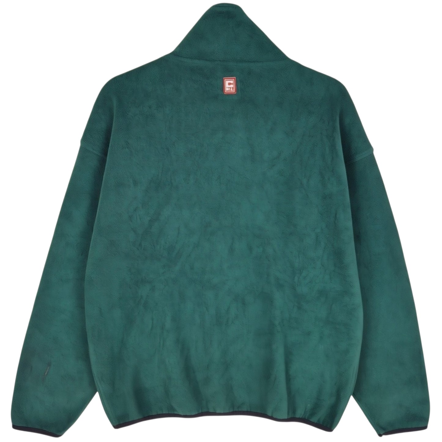 Vintage Ralph Lauren Chaps 90's Dark Green Quarter Zip Fleece Jumper Size L