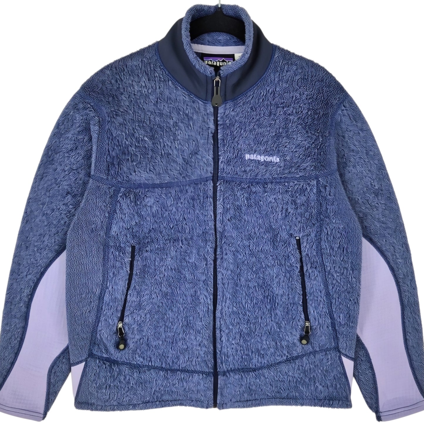 Patagonia Womens Purple Fleece Zip Jumper Size L