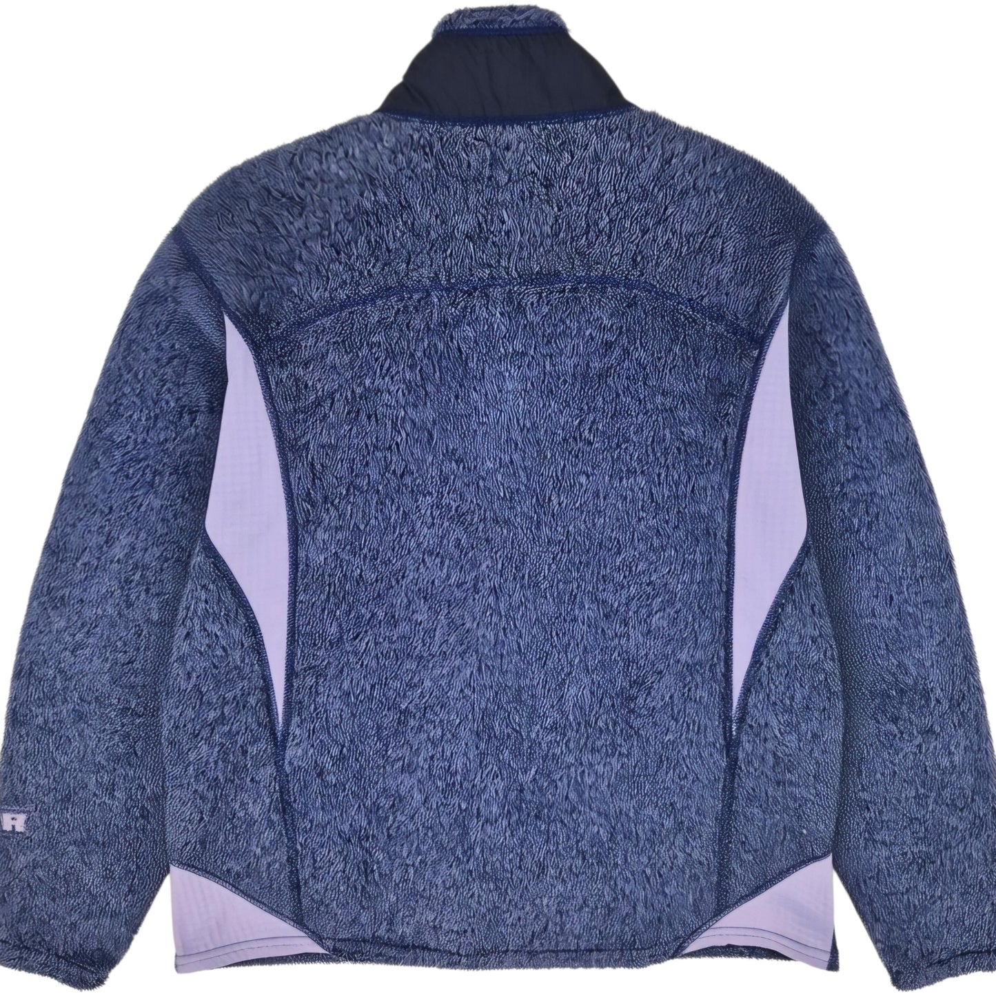 Patagonia Womens Purple Fleece Zip Jumper Size L