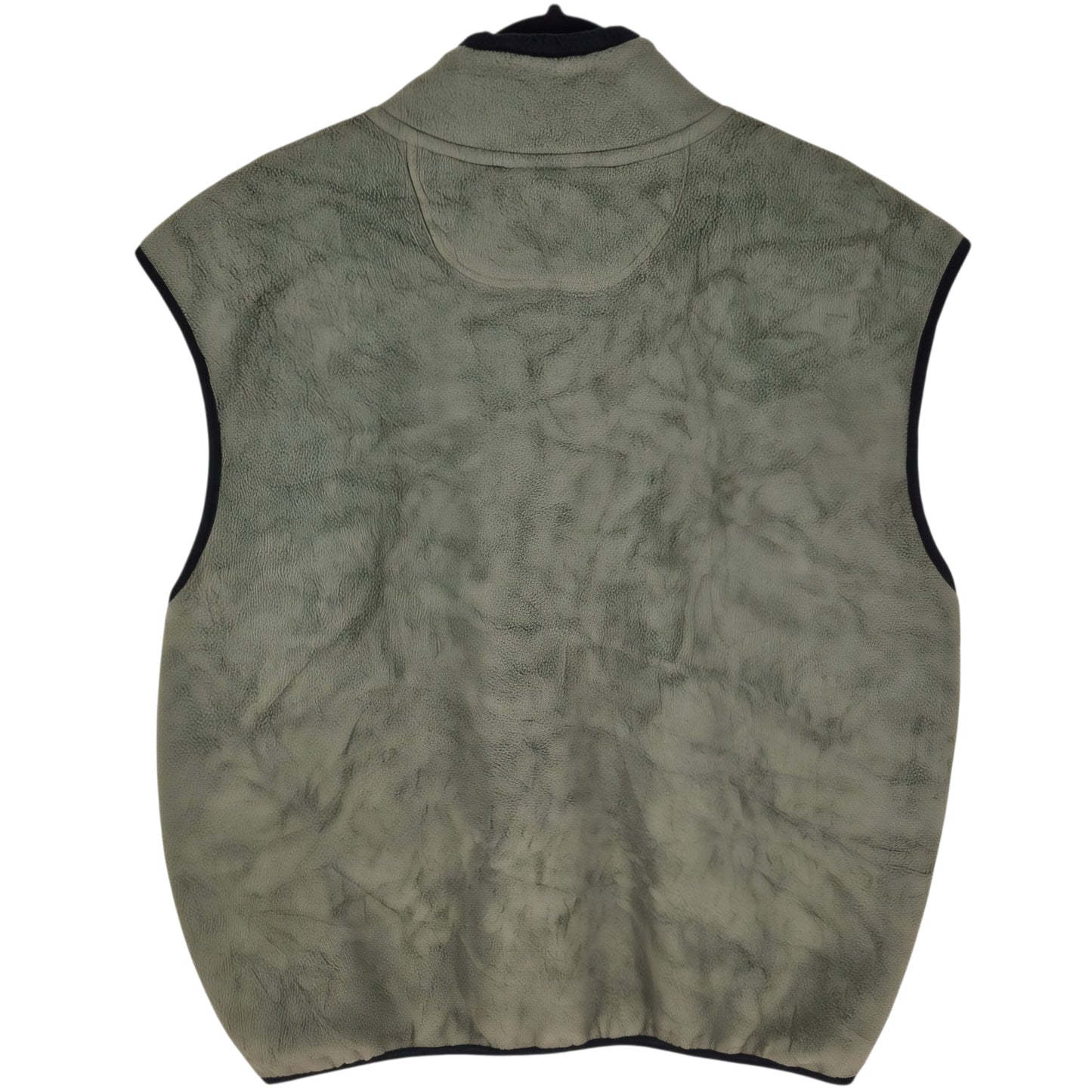 Vintage Champion 90's Olive Green Fleece Vest Size XL