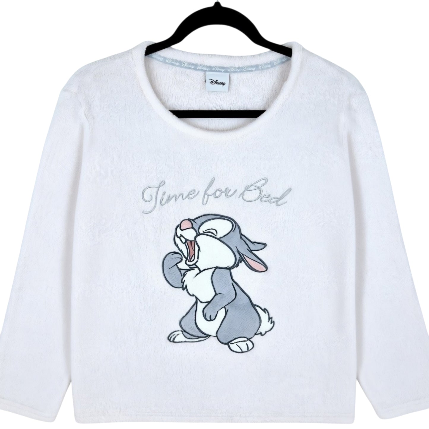 Disney Womens Thumper Bambi Light Pink Fleece Sleep Jumper Size M