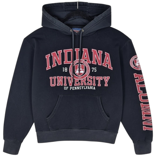 Jansport Indiana University Alumni Black Hoodie Size S