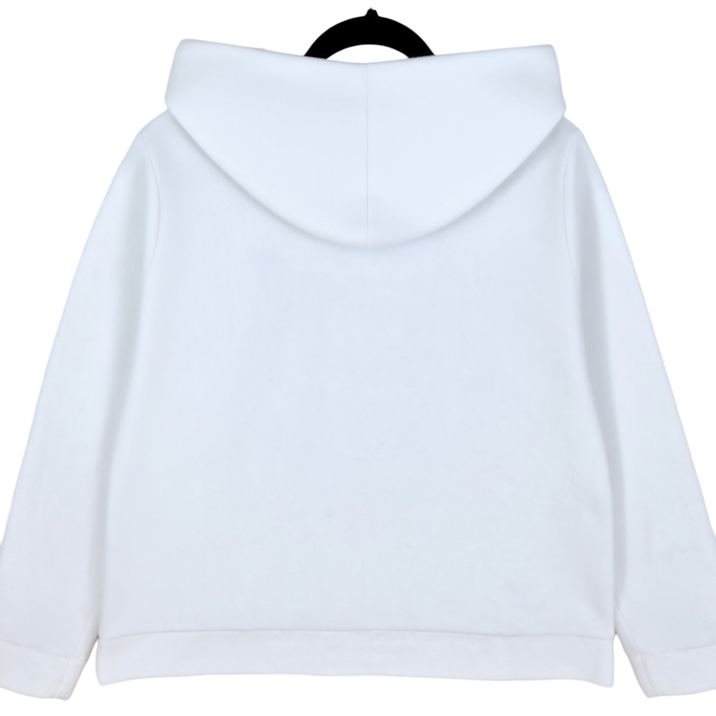 Tommy Hilfiger White Fleece Hoodie Size L