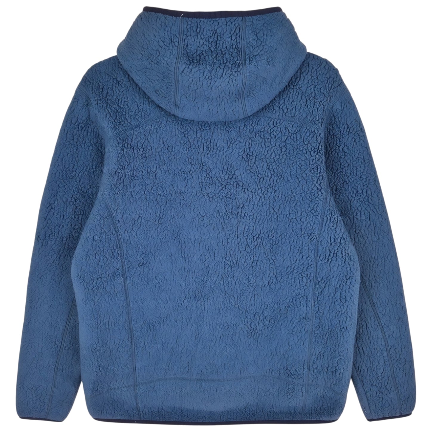 Patagonia Womens Dark Blue Fleece Zip Hoodie Size XL
