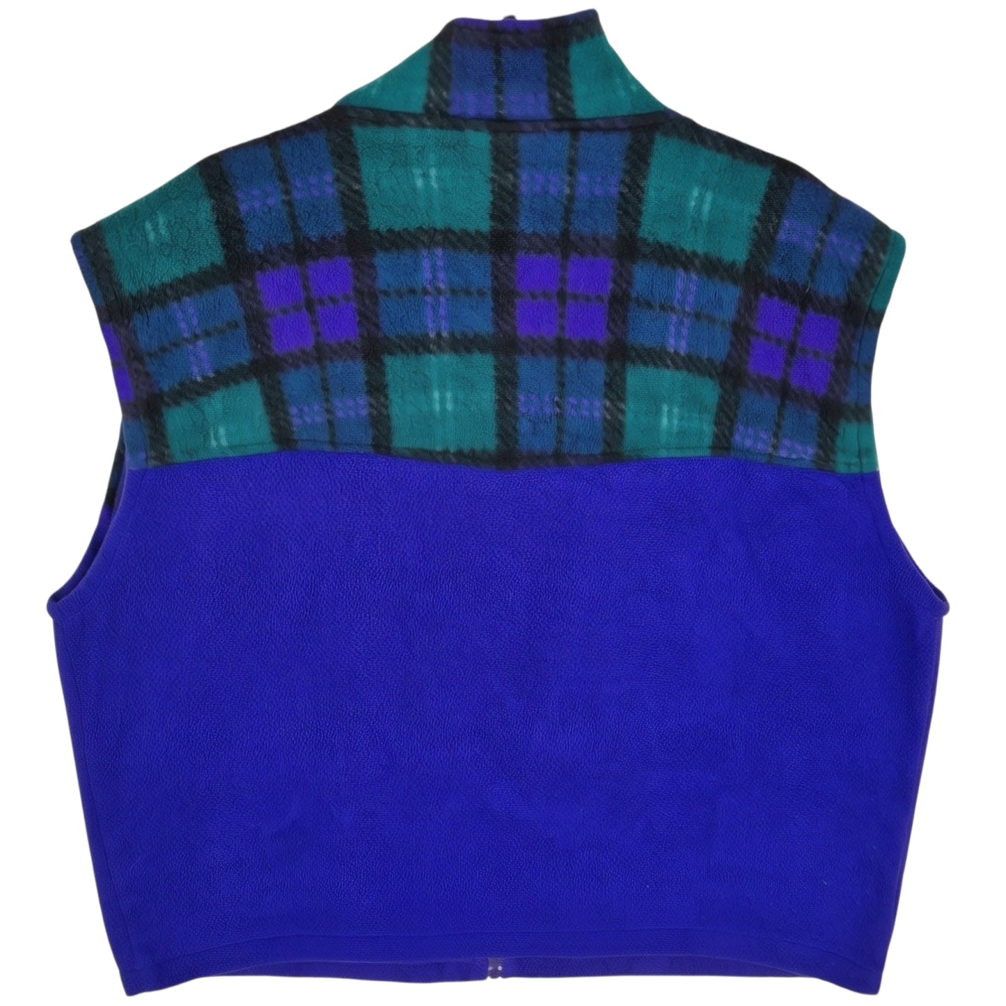 Vintage Willis James Yukon Fleece 90's Purple Fleece Turtle Vest Size M