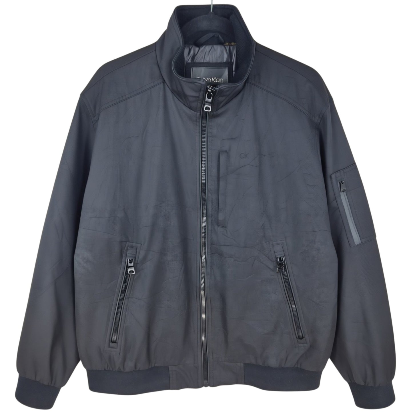 Calvin Klein Black Heavy Quilted jacket Size L