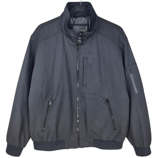 Calvin Klein Black Heavy Quilted jacket Size L