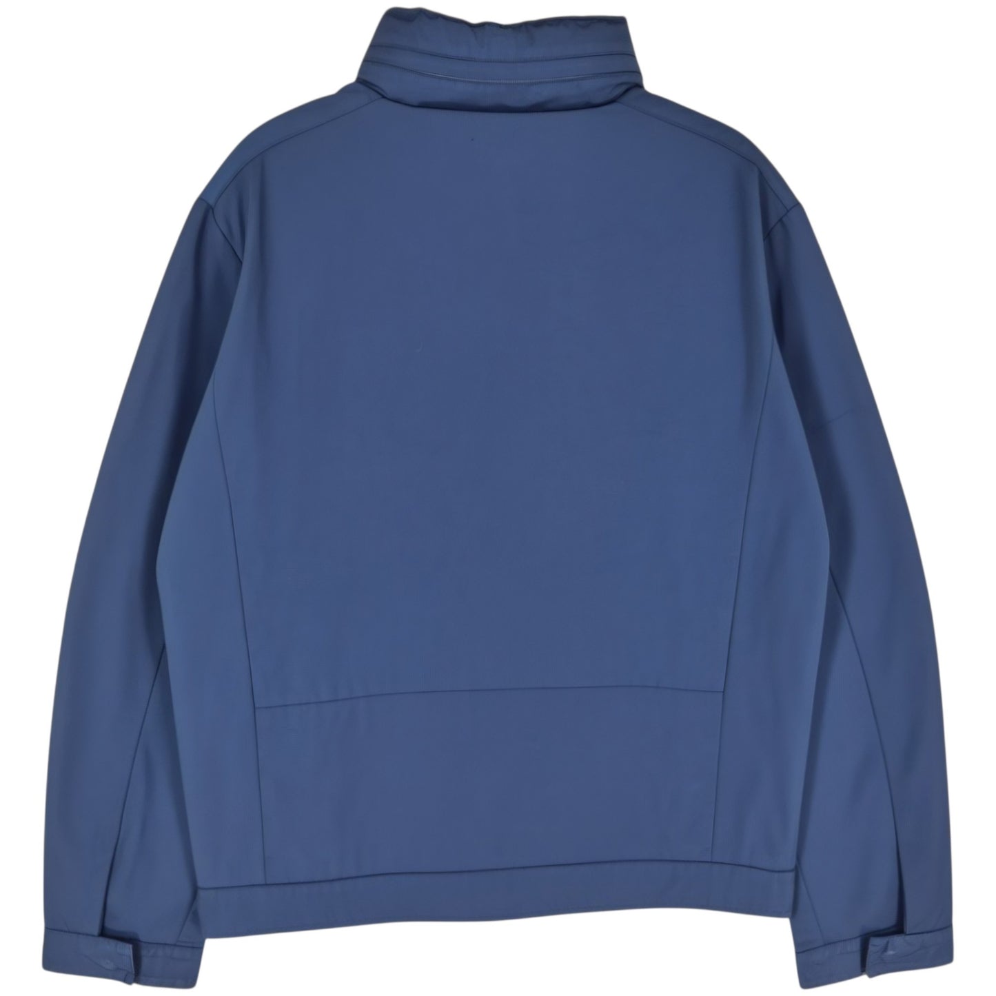 Calvin Klein Dark Blue Windbreaker Jacket With Packable Hood Size M