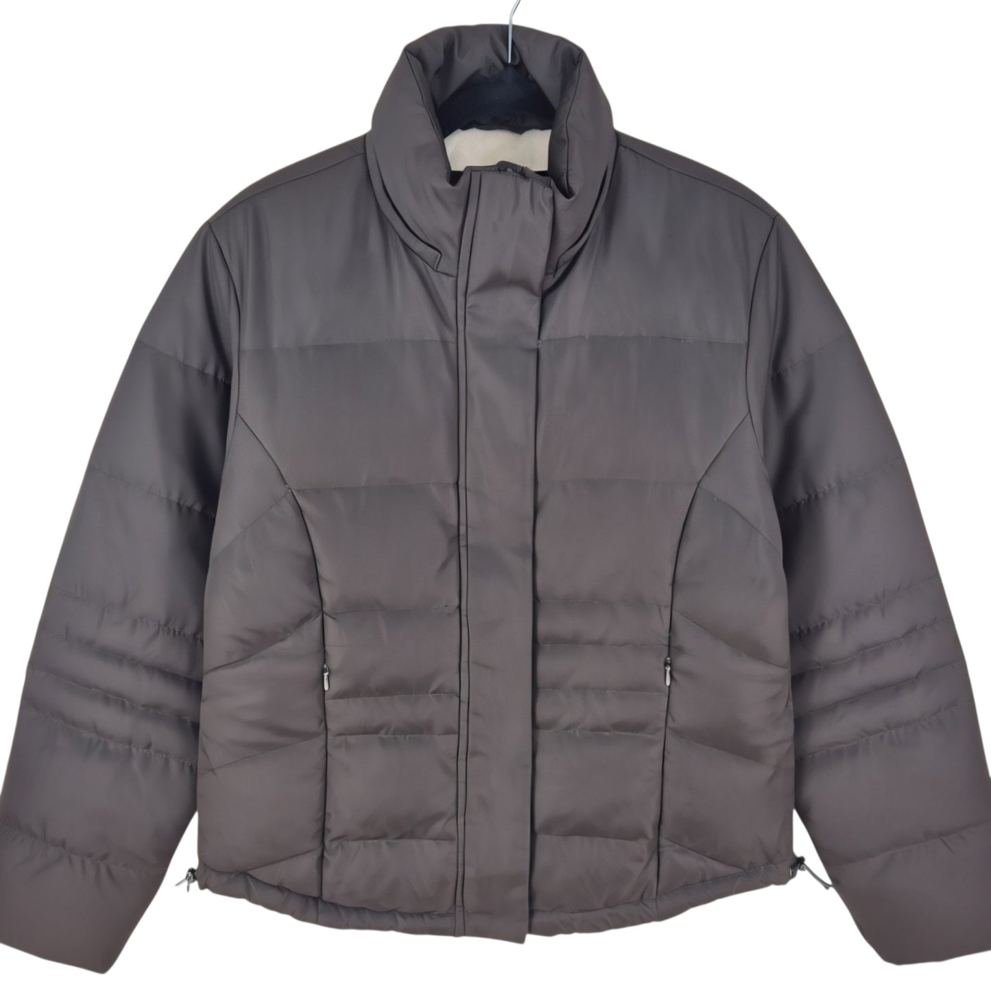 Calvin Klein Womens Dark Brown Puffer Down Jacket Size M
