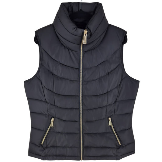 Calvin Klein Womens Black Padded Vest Size L