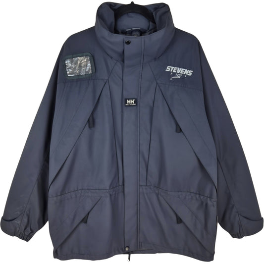 Helly Hansen Stevens Pass Black Windbreaker Jacket Size L