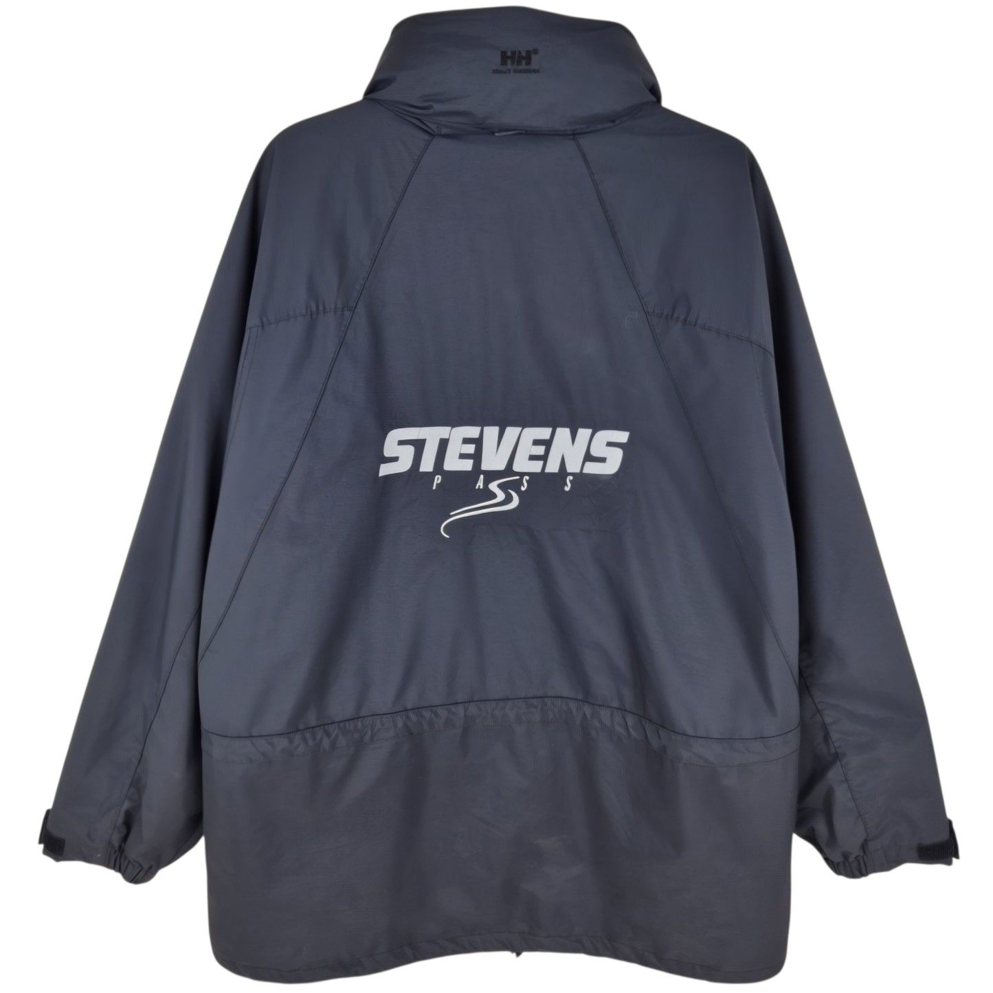 Helly Hansen Stevens Pass Black Windbreaker Jacket Size L