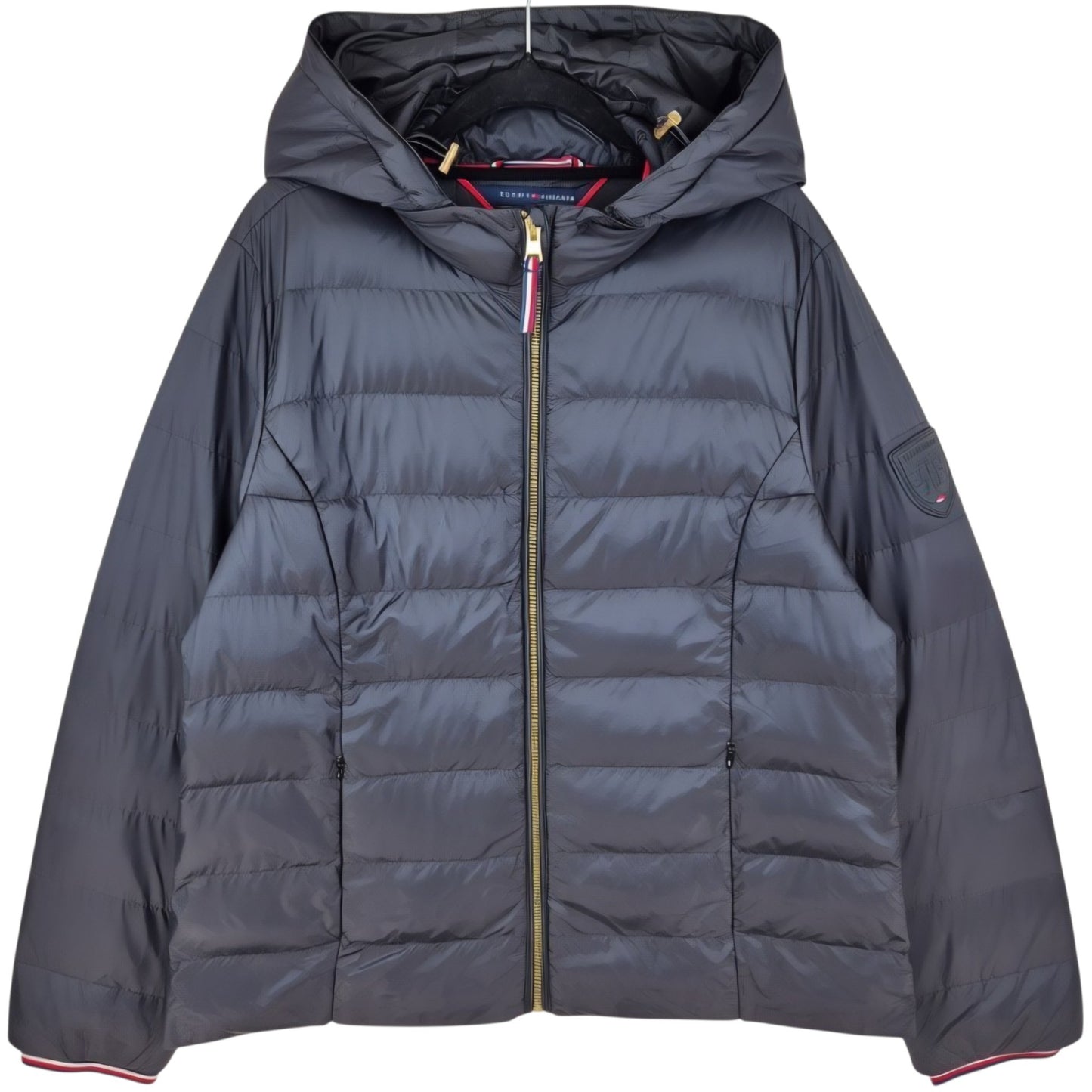 Tommy Hilfiger Womens Black Padded Jacket Size L