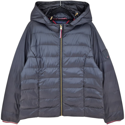 Tommy Hilfiger Womens Black Padded Jacket Size L