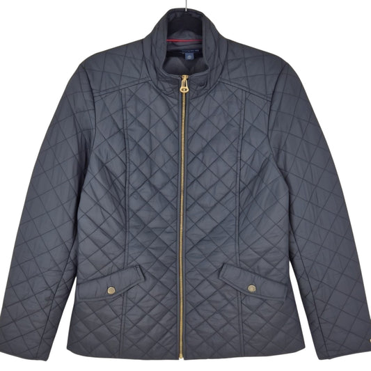 Tommy Hilfiger Womens Black Padded Jacket Size S