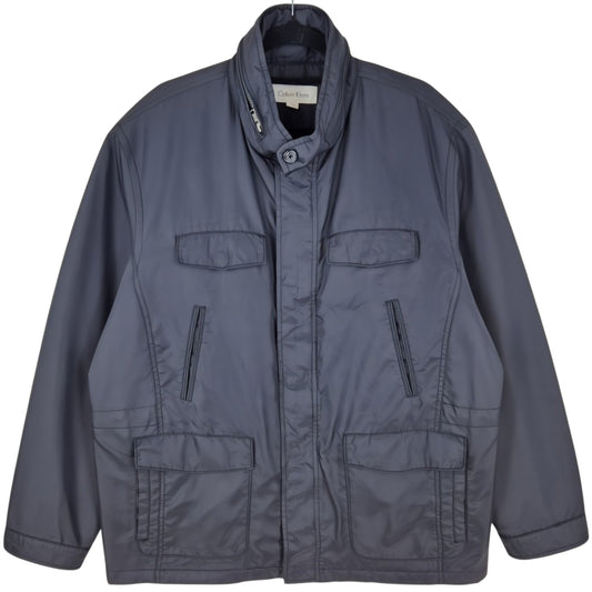 Calvin Klein Black Nylon Windbreaker Jacket Size L