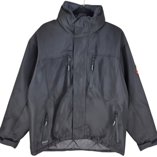 Helly Hansen Workwear Black Heavy Nylon Jacket Size L