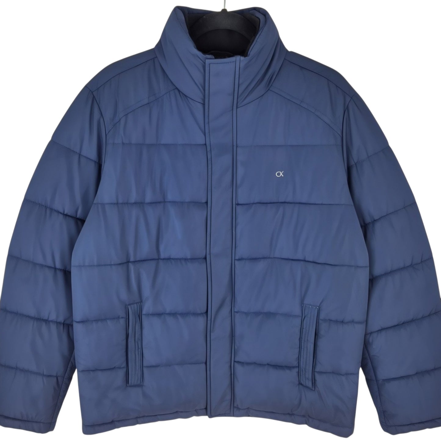 Calvin Klein Dark Blue Puffer Jacket Size L