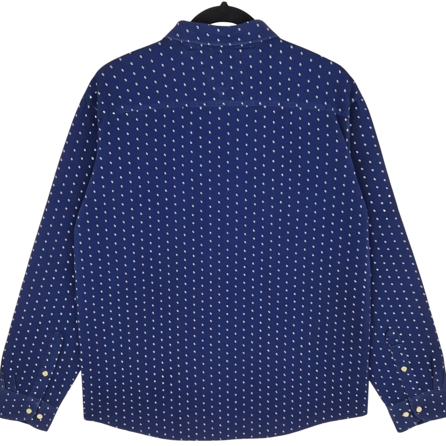 Tommy Hilfiger Dark Blue Regular Fit Dress Shirt Size XL