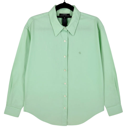 Vintage Ralph Lauren Green Label Womens Dress Shirt Size M