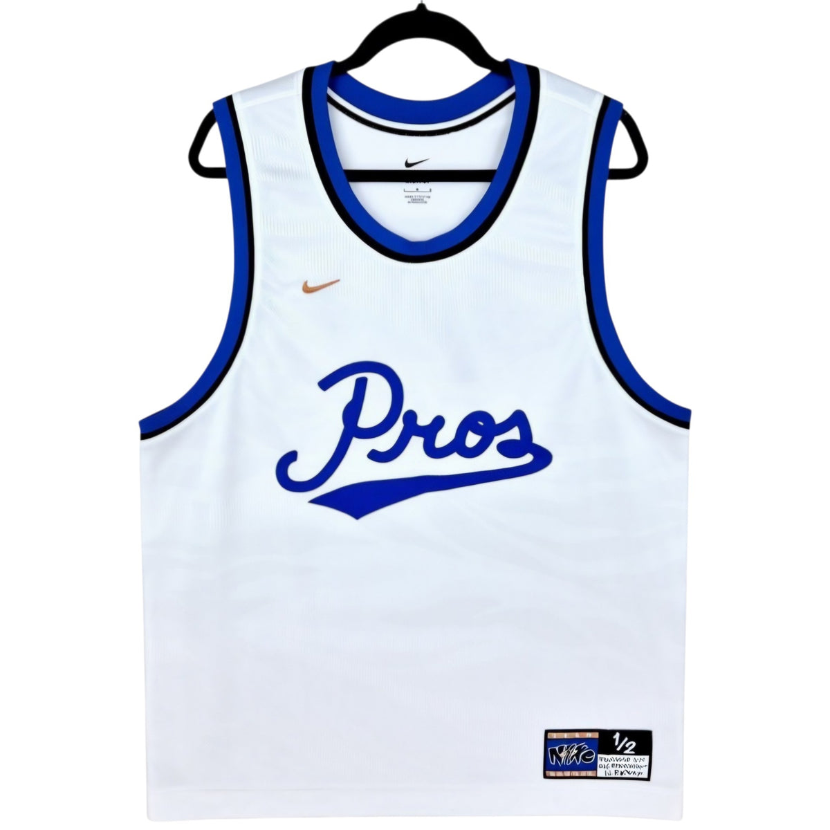 Nike Dri-Fit Lil' Penny White Premium Basketball Jersey Size L