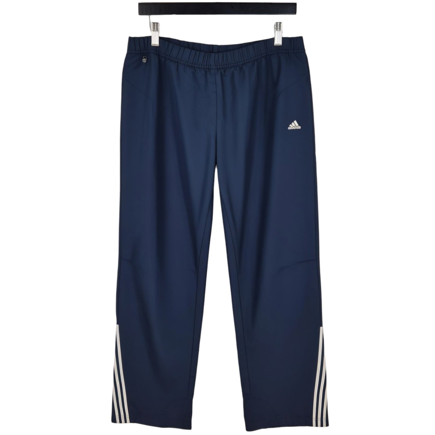 Vintage Adidas 2000's Womens Dark Blue Track Pants Size M