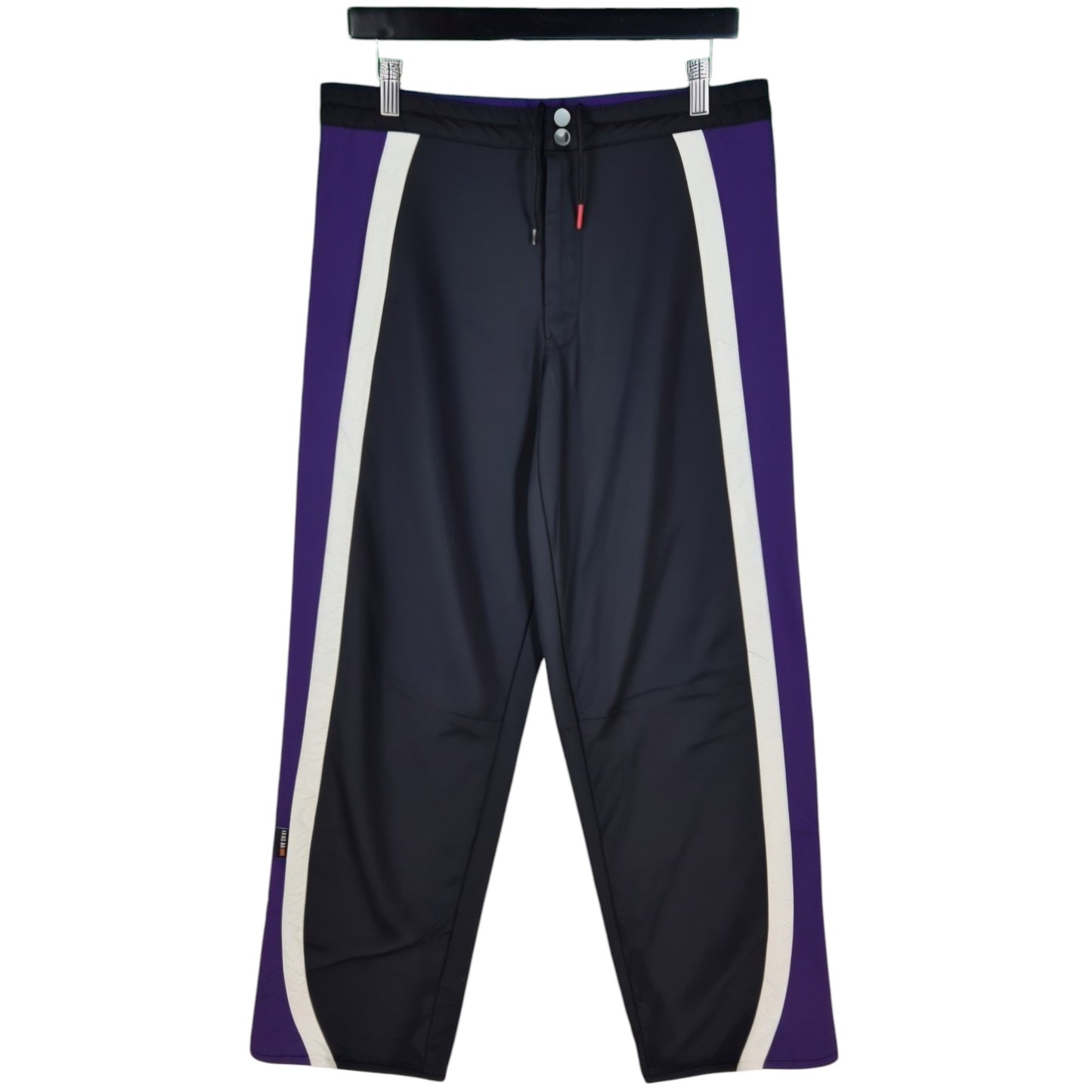 Vintage Polo Ralph Lauren Black & Purple Track Pants Size M