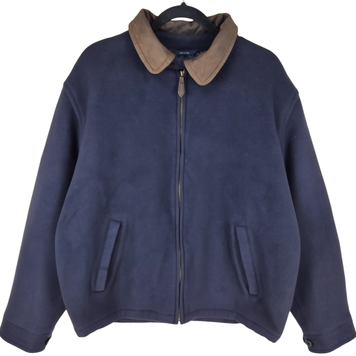 Nautica Dark Blue Heavy Quilted Jacket Size XL