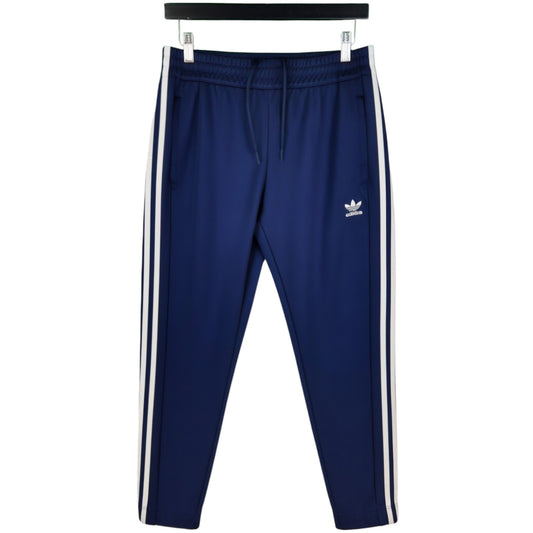 Adidas Dark Blue Snap On Track Pants Size M