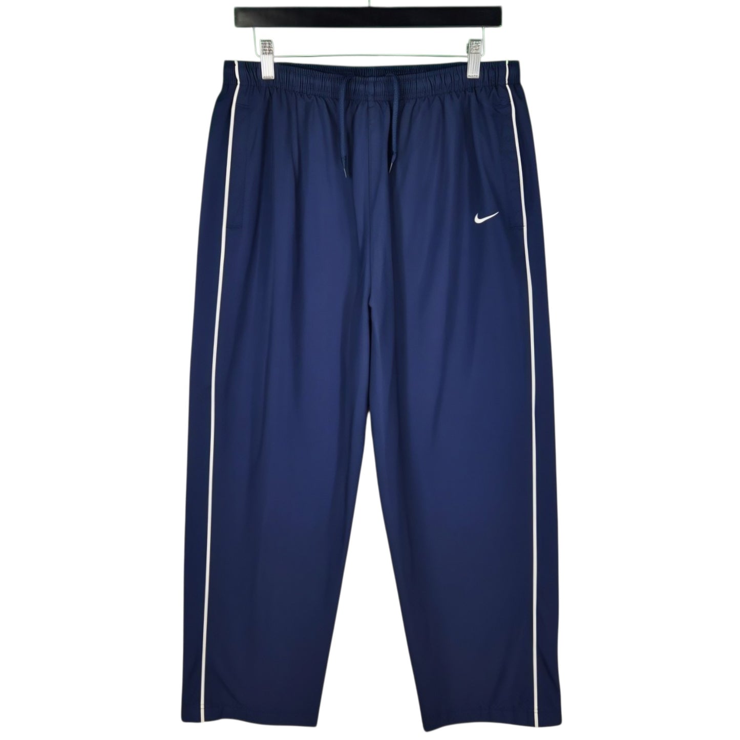 Vintage Nike 2000's Dark Blue Track Pants Size L