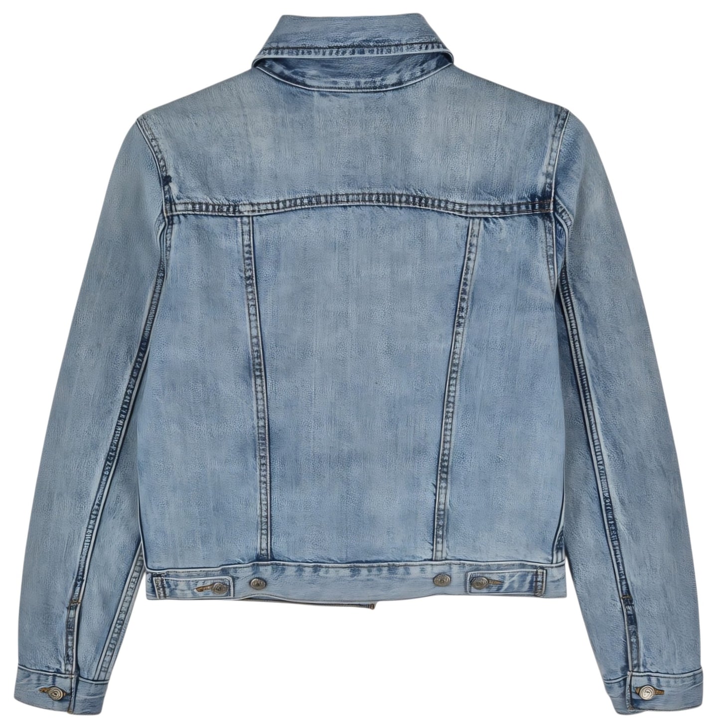 Levis Womens Blue Denim Button Jacket Size S