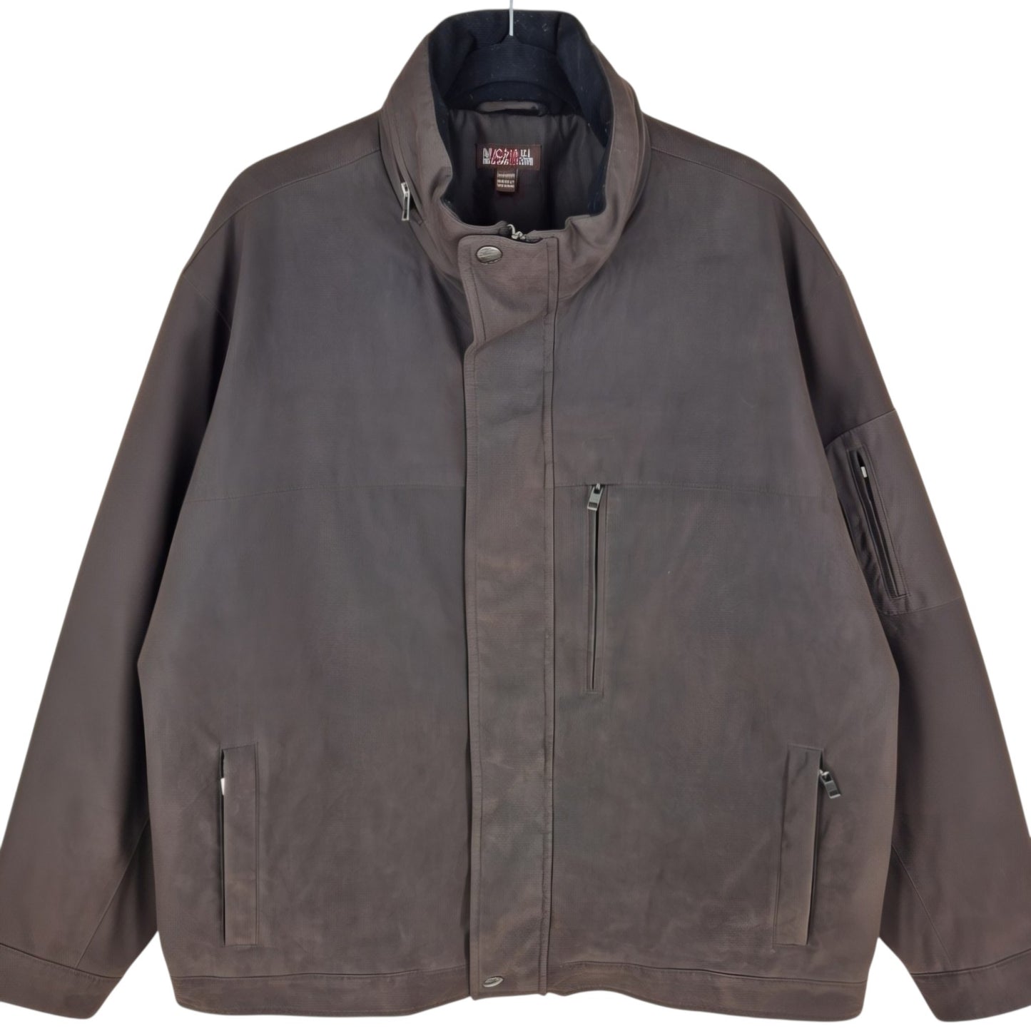 Michael Kors Dark Brown Heavy Quilted Jacket Size XL
