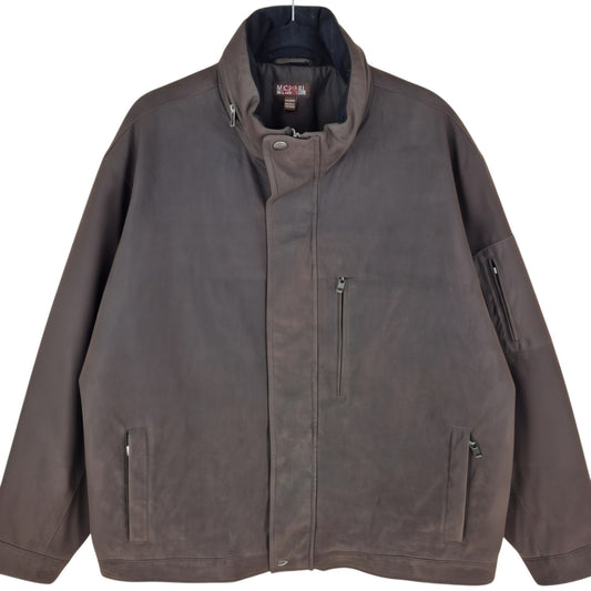 Michael Kors Dark Brown Heavy Quilted Jacket Size XL