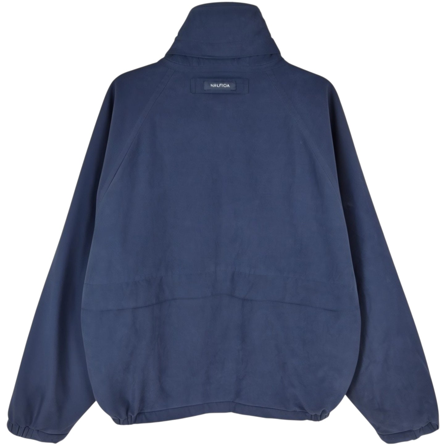 Nautica Dark Blue Fleece Insulated Heavy Jacket Size M