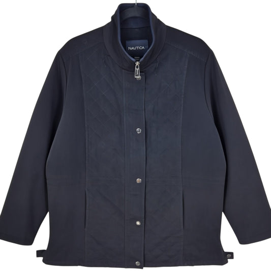 Nautica Black Heavy Jacket Size L