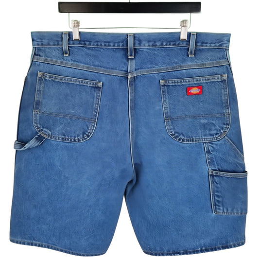 Dickies Blue Carpenter Denim Shorts W40